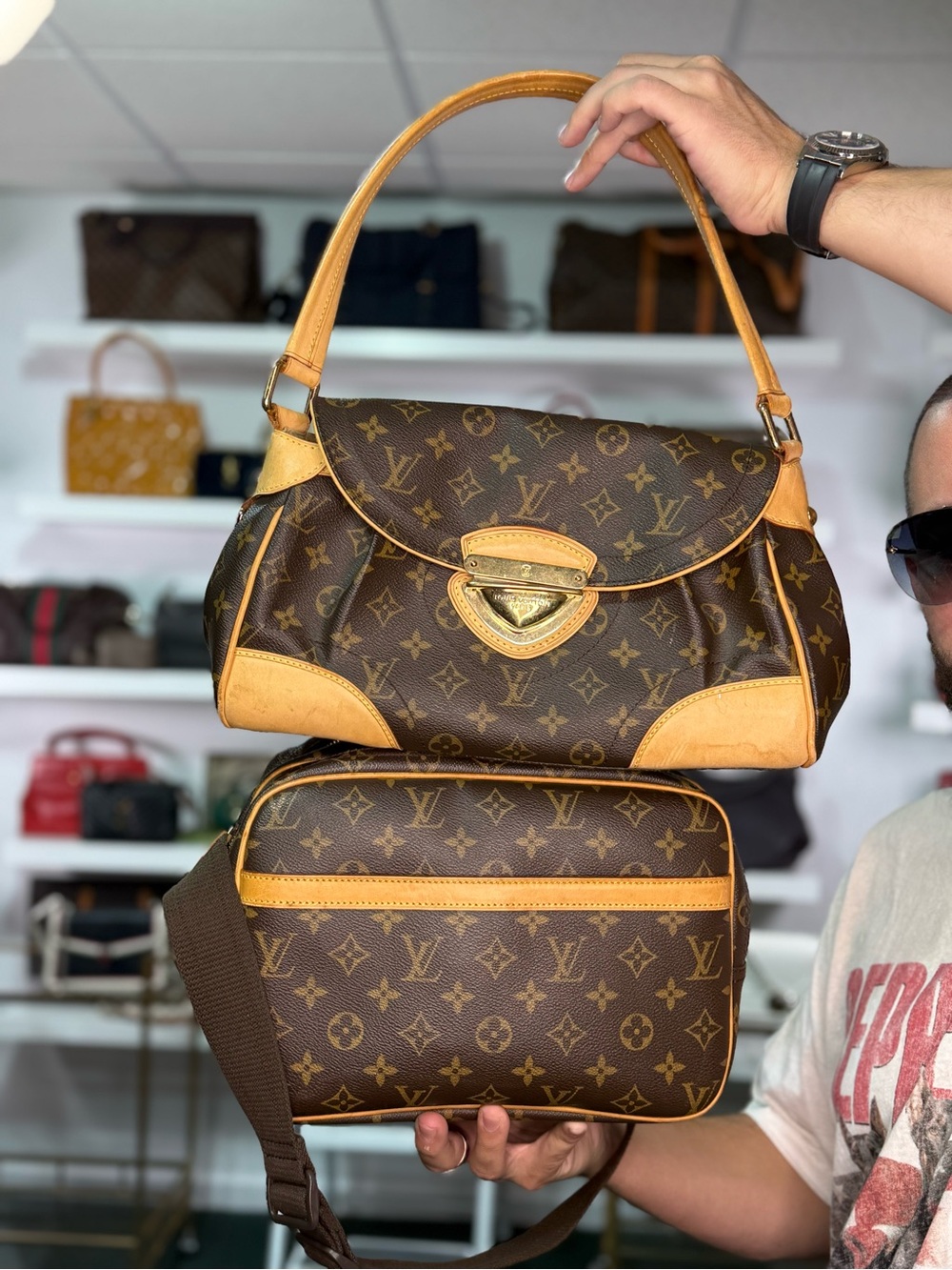 LV Monogram Rare Shoulder Bag